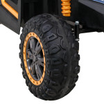 Elektrické autíčko Buggy ATV Racing Dvojmiestne!!! Zlatá - 4 X 200 W - 24V7Ah